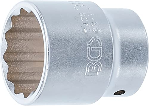 BGS 7438 | Douille pour clé, douze pans | 20 mm (3/4) | 38 mm