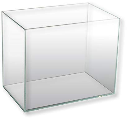 Amtra Nanoscaping - Tank Aquarium de 21L - Bac à Poisson en Verre Extra Clair 36 x 23 x 26 cm - Nano Aquarium pour Poissons Rouges ou pour Tortues d'Eau avec Tapis Amortisseur Inclus