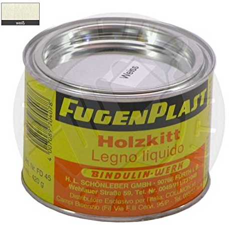 Fugenplast Holzkitt 420 gr. (weiss)