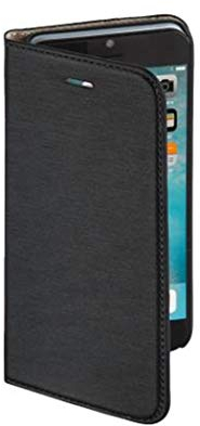 Hama Booklet Slim für Apple iPhone 7, Schwarz