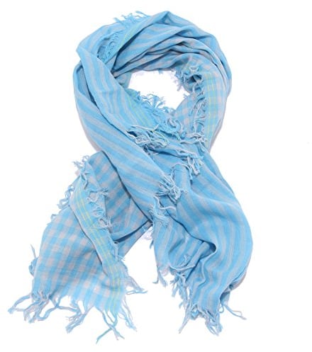 WOOLRICH 1274W sciarpa bimbo light blue scarf cotton kid [TAGLIA UNICA]