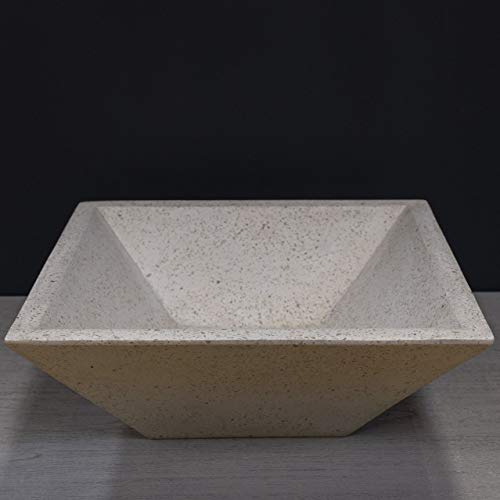 Teako Design Aufsatzwaschbecken Vitellia Ø 40 cm Terrazzo