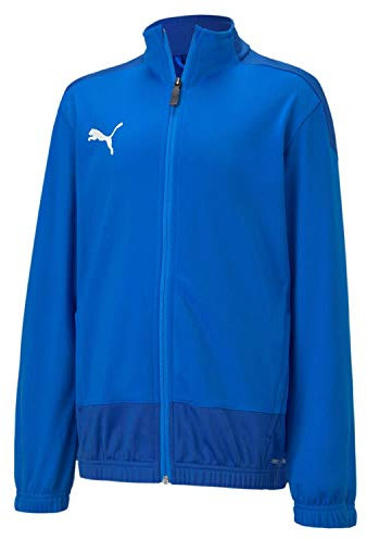 PUMA Unisex Kinder, teamGOAL 23 Training Jacket Jr Trainingsjacke, Electric Blue Lemonade-Team Power Blue, 116