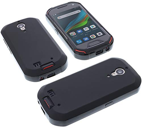 foto-kontor Coque Compatible avec Unihertz Atom XL Housse pour Smartphone Étui en Caoutchouc TPU Noir
