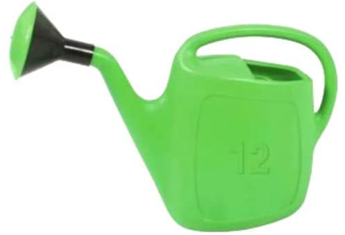 Tomaino - Annaffiatoio 10 Litri - Innaffiatoio Giardino Con Diffusore in Plastica - Impugnatura Comoda con Beccuccio Lungo (10 lt)