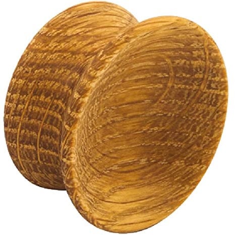Solmer LTD Hafele YOYO Kitchen Bedroom Cabinet Door Drawer Wooden Knob Oak or Walnut (Oak Lacquered)