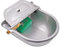 Trinkwasserspender aus Edelstahl mit 1/2 Zoll Verstellbarem Schwimmerventil aus Messing, Automatischer Schwimmer, Wassernapf, Hundetränke für Vieh, Ziege, Schwein