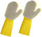 Yardwe 2 Pièces Gants De Nettoyage En Latex Gants En Latex Avec Tampon à Récurer Gants De Nettoyage De Piscine Gants Propres à Manches Four Éponge Nourriture Manche Longue Homme