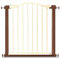 AUNEVN Pet Playpens Kinder Safety Gate Auto Close Pet Baby Barrier Für Treppenhalle Und Türen Treppenhaus-Balusters/High 80Cm/80-85Cm