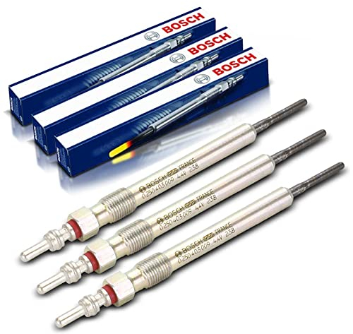 3x Original BOSCH 0250403009 Zündkerze Kompatibel mit A3 8P 8V 2008-2020 Octavia II 1Z 2008-2013 Golf Plus 521 5M1 2009-2014 P.a.s.s.a.t 362 3C2 365 3C5 2008-Heute