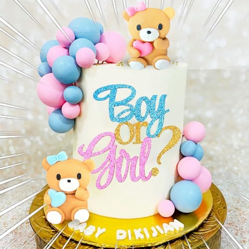 JeVenis topper bébé décoration gâteau décoration teddy bear fête d'anniversaire fournitures teddy bear gâteau décoration gâteau décoration