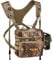 New View Harnais binoculaire avec sac de télémètre amovible, sangle bino réglable et protection contre la pluie – Idéal pour la chasse, la randonnée et l'observation des oiseaux, M