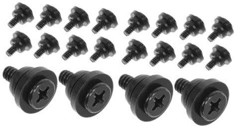 OUNONA 2sets Pc Motherboard Ssd Screws Shock Absorbing Hard Drive Mounting Bolts Diy Tools 10pcs*2