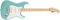 Chitarra elettrica FSR Squier Sonic® Stratocaster® HT, tastiera in acero, battipenna bianco, Tropical Turquoise