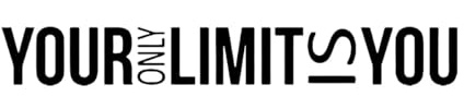 Wandtattoo Your Only Limit is You, inspirierendes Zitat, motivierendes Zitat, Wandtattoo, Wandsticker, Vinyl-L-16x114cm-Black