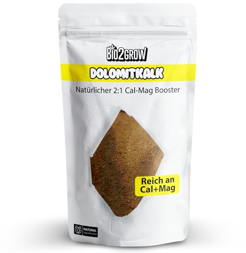 Bio2Grow Dolomitkalk 3KG – Kalk mit Magnesium und Calcium für Garten, Rasen und Pflanzsubstrate