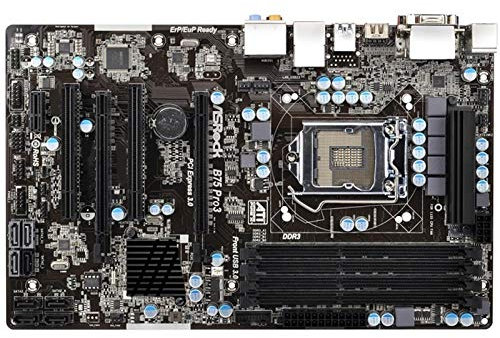 HYUIND Scheda Madre Fit for ASRock B75 Pro3 all-Solid-State Solid-State LGA1155 DDR3 32 GB USB3.0 Desktop Scheda Madre
