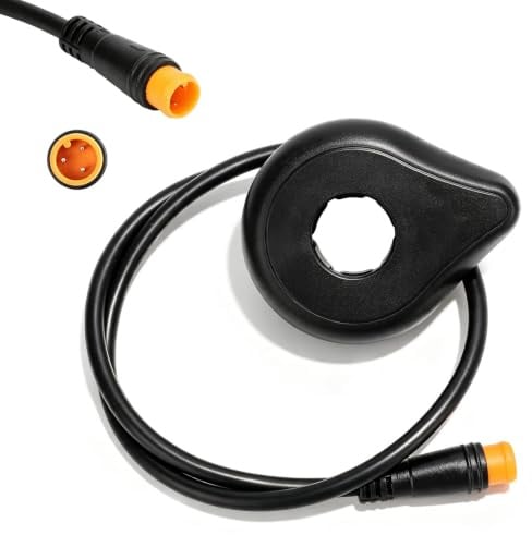 CYTGOUPER Elektrofahrrad Pedal Power Assist Sensor, Dual Hall Sensor, Pc Kunststoff Pedalsensor Ebike mit 12 Magneten und Schnittstelle Wasserdicht für Elektrofahrrad, Mountainbike