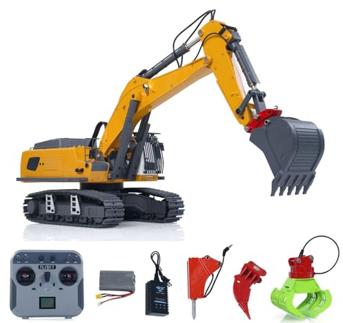 Toucan RC Hobby 1/18 Kabolite RC Bagger 5901 100S Elektrischer Hebebügler Flysky Fernbedienung 970 Bagger Engineering Fahrzeug Elektro Ripper Hammer Neujahr Geschenk