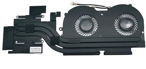 NPUOZHT Kühlkörper Lüfter Kühler FÜR CLEVO P950HR P955HR P950HP P950HP6 P950EP P957HR P950ER P955ER BS5005HS-U3E U3D Einfach auszutauschen(4pin GPU Cooler)