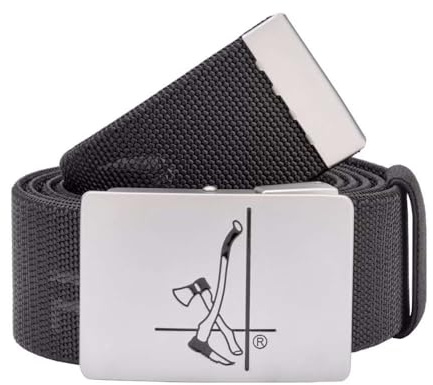 Pfanner® Stretch Gürtel mit Holzer Logo, Schwarz