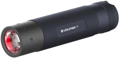 Ledlenser T2 LED Taschenlampe, 25th Anniversary, kompakt, 240 Lumen, 180 m Reichweite, leicht, 2 Lichtmodi, bis 25 h Laufzeit, wasserfest, 3× AAA Batterie, für Camping, Arbeit & Notfall
