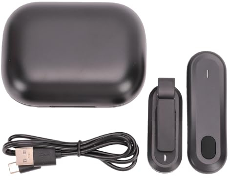 VGEBY Remote Control Page Turner, RF Wireless Kindle Page Turner Clicker with Silent Button for Kindle Paperwhite Oasis Tablets Novel Reading (Black)