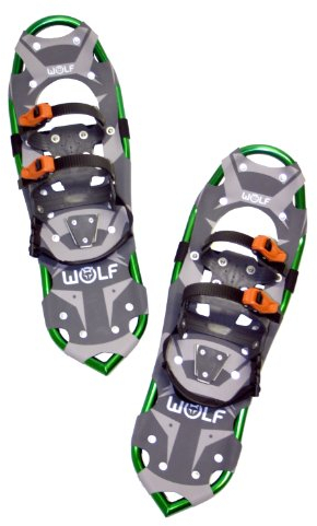 WOLF Nature 25 Schneeschuhe (Snow Shoes, Schneewanderschuhe, Schneeschuhwandern, Eisschuhe, Schuhe-Krallen, Boa, Harscheisen, Steig Ski, Snow Feat, Tiefschneeschuhe, Spikes, Fersenriemen)