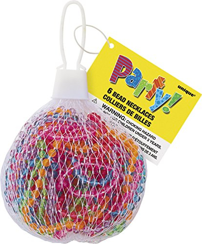 Partygeschenke - Perlenketten - 6er-Tüte