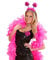 NET TOYS Federboa pink Karneval Federboas Feder Boa Federschal Federstola Stola Charleston Accessoires Schal