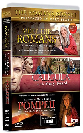 The Romans Triple DVD Box Set Presented by Mary Beard - Caligula, Pompeii Life & Death in a Roman Town & Meet the Romans BBC2