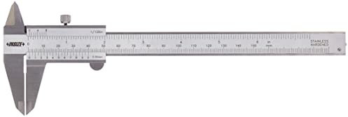 Insize 1205 – 150S Vernier, 0 – 150 mm/0 – 6, graduación 0,05 mm/1/128