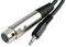 3.5mm Mono Mini Jack to XLR Female 2m PC Laptop Mixer Lead (2m)