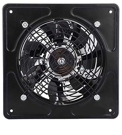 15,2 cm Auspuff Fan Box Fan Leise High Speed Air Ventilation Fan 40 W 220 V für Home Badezimmer Küche Garage Schwarz