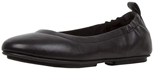 Fitflop Women's Allegro Ballet Flat, Black, 4.5 UK