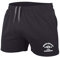 Herren Bodybuilding Fitnessstudio Trainieren Kurze Hose Frottee-Baumwolle 5 MA schwarz XL