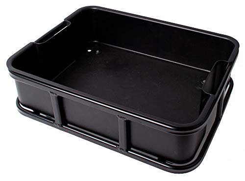 Atranvelo AtranVelo Unisex – Erwachsene Bakery Crate AVS Korb, Schwarz, 35 x 45 x 13 cm