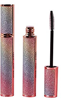 4D Sternenklarer Himmel Wimperntusche Silk Fiber Volumen Wasserdicht Langlebig Not Blooming Schwarz Natürlich Eyelash Mascara