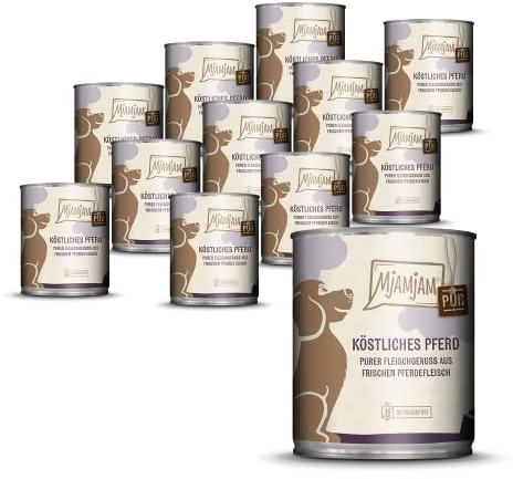 MjAMjAM - purer Fleischgenuss - köstliches Pferd pur 12 x 800 g