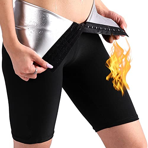 Sudation Amincissante Ventre Plat Maigrir Shorts Sauna Suit Shapewear Costume D'entraînement Taille Haute Formateur Shaper Exercice Fitness Gym Yoga Sport Femme