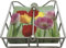 SILBERKANNE Serviettenhalter Hamburg 14,5x14,5x5 cm mit Kristall in Premium Silber Plated versilbert in Top Verarbeitung