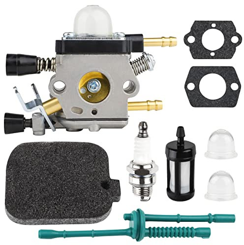 SIMPERAC BG55 Carburetor for Stihl Leaf Blower BG55 BG85 BG45 BG46 BG65 SH55 SH85 Replace for Zama C1Q-S68 with Air Filter Tune Up Kit