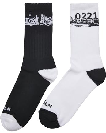 Mister Tee Unisex Major City 0221 Socks 2-Pack