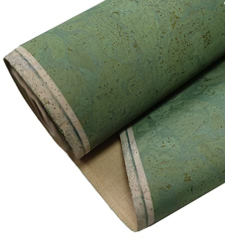 Korkstoff Korkleder 0,25 x 1,4m uni Meterware Kork Natur vegan Korkleder Korkhaut