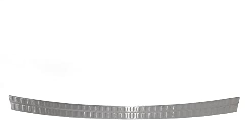 OMAC Ladekantenschutz Stoßstangenschutz kompatibel mit Skoda Kodiaq I 2017-2024 Chrom Gebürstet