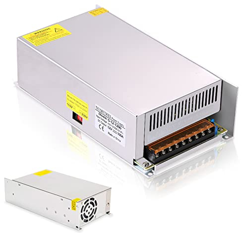 DC 36V 1200W Netzteil 230V AC auf DC 36V 33.4A Schalternetzteil Transformator Adapter Trafo 36Volt 33.4A 1200W Netzteil für Winde Auto Buchse CCTV Sicherheitskamera Auto Stereo mehr 36V Gerät