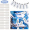 30pcs Blank Cable Labels, Reusable Wire Self Adhesive Labels, Cable Write On, Identification Tags, for Organizing Computer, Charger Cord