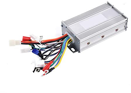 Haofy 36V 48V 500W Brushless Controller with, 48V 500W Brushless Motor Sine Wave Controller for Electric Scooter