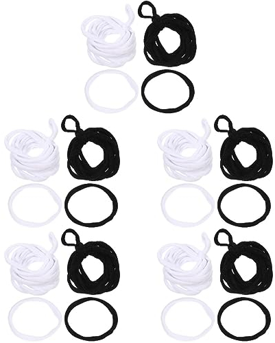 Cabilock 960 STK Elastisches Geflochtenes Seil Speedweve Webstuhlschleife Zirtek Adultos Topflappen Webstuhl Schleife Webstuhl Nachfüllen Handwerk Kind Strickmaschine Acryl Elastisches Seil