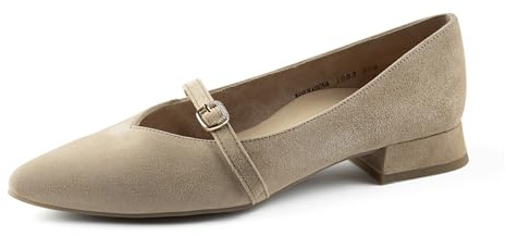 Paul Green Damen SUPER Soft Ballerina, Frauen Klassische Ballerinas,Halbschuhe,Sommerschuhe,Ballerina-Schuhe,flach,Hellbraun (Dakar),38 EU / 5 UK